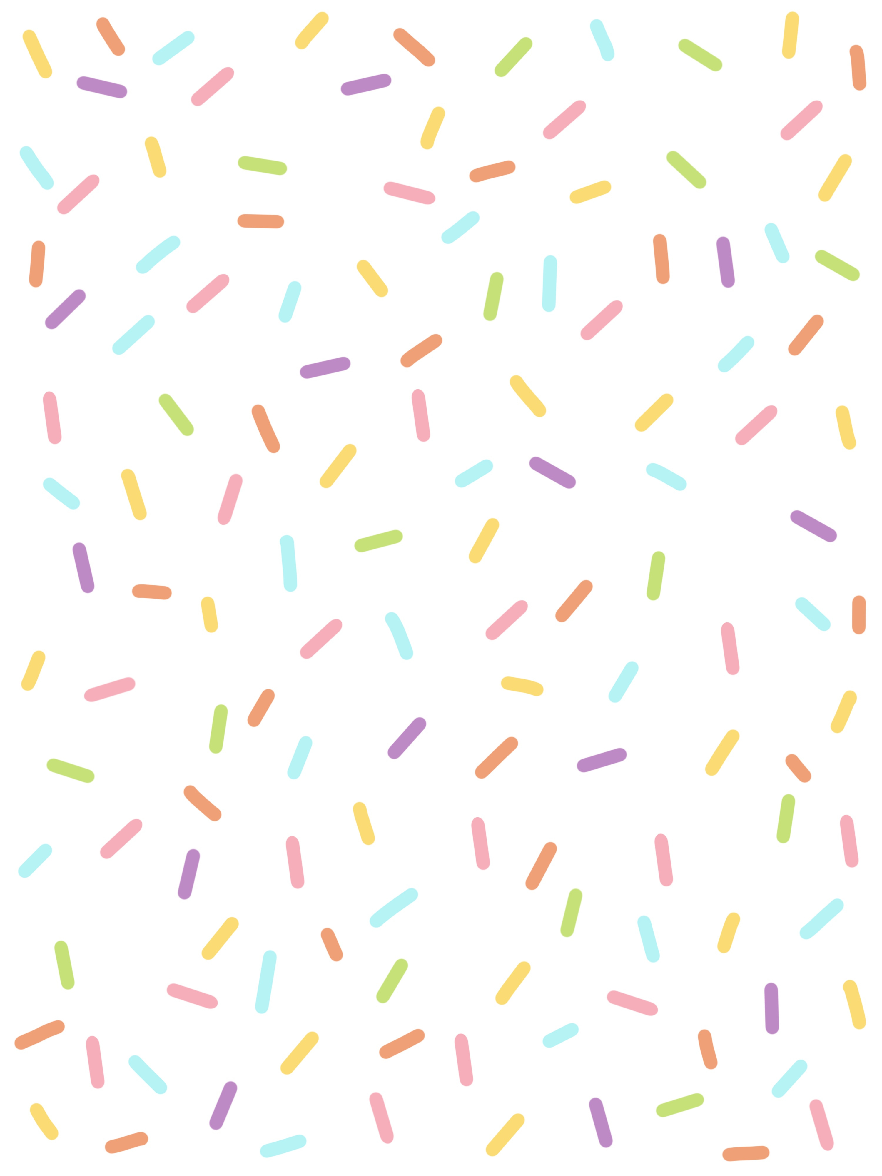 Colorful Sprinkles Background 